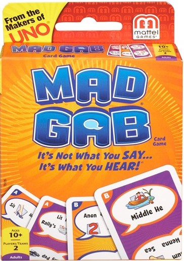 Mad Gab Picto-Gabs Card Game