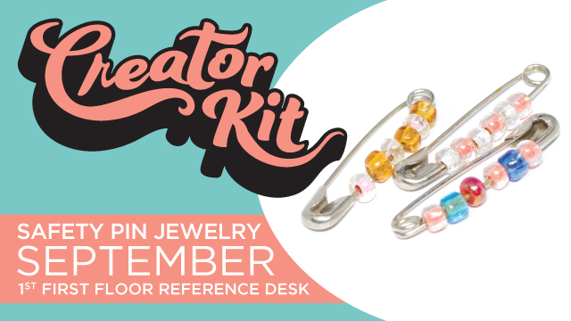 September Creator Kit - Safety Pin Jewelry