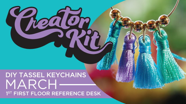 March Creator Kit: DIY Tassle Keychains