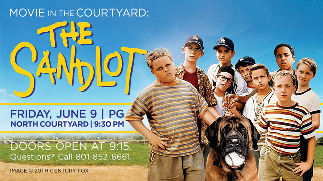 Movie in the Courtyard The Sandlot